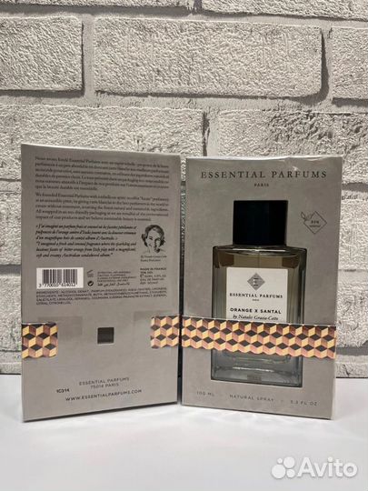 Essential parfums paris orange x santal