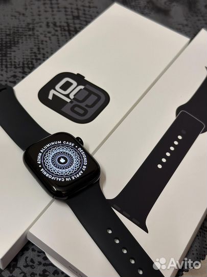 Apple Watch S10 42mm Jet Black S/M