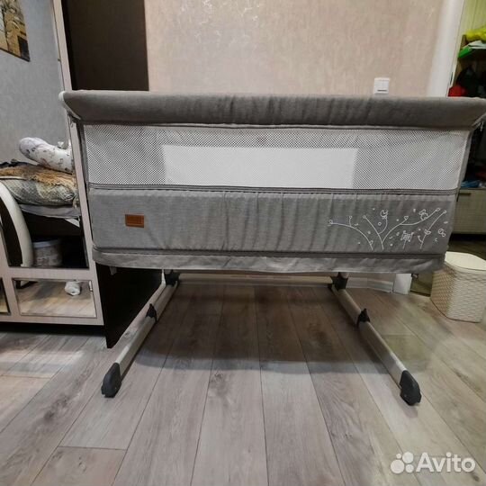 Кровать для новорожденного приставная манеж