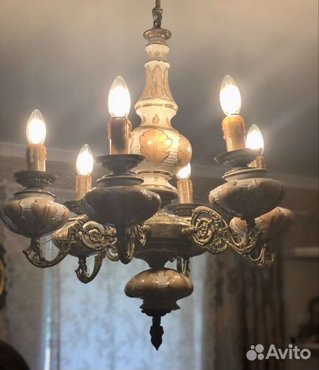 Люстра потолочная, Италия