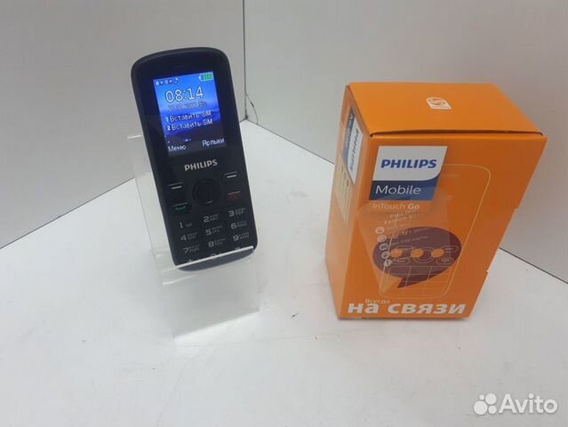 Телефон кнопочный Philips Xenium E111