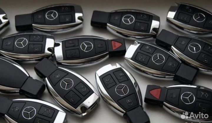 Ключ Мерседес рыбка (Mercedes) Программирование