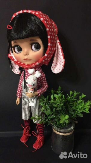 Кукла Блайз Кастом #73 Зайка