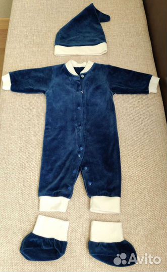 Детский новогодний комбинезон костюм