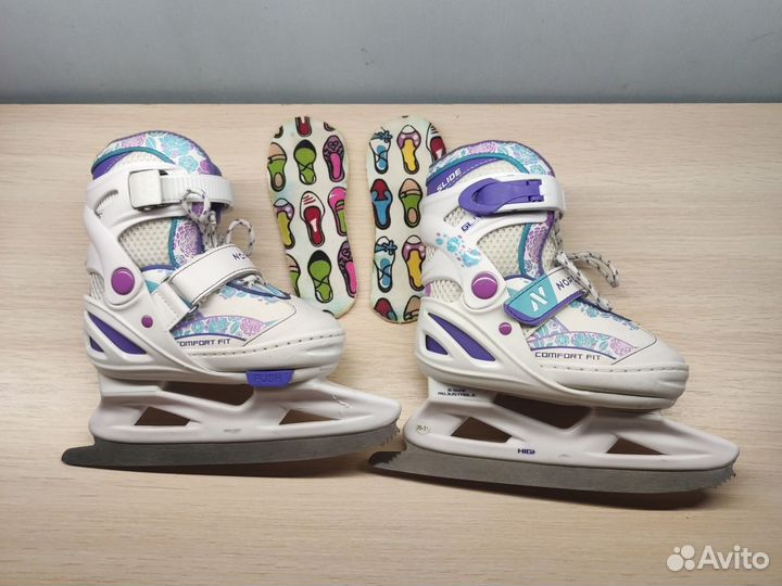 Коньки детские раздвижные Nordway 26-31