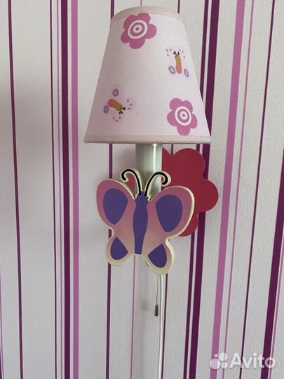 Люстра и светильник (комплект) в детскую