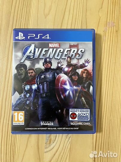 Игры для приставок ps4 Avengers