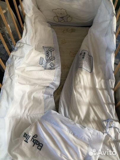 Бортики в детскую кроватку