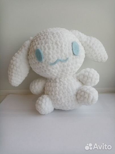 Вязаная игрушка Синнаморолл. Ручная работа