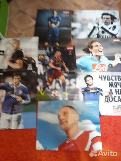 Постеры футболистов