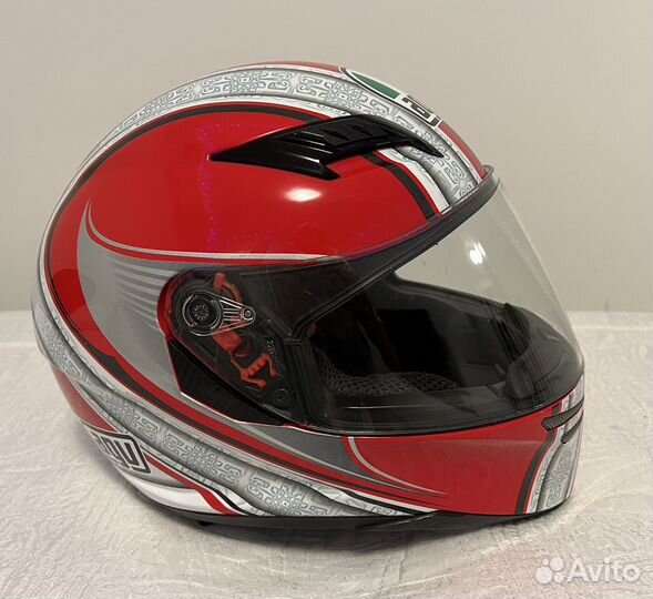 Мотоциклетный шлем agv размер S