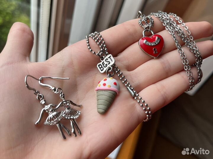 Украшения:серьги, подвески (бижутерия)