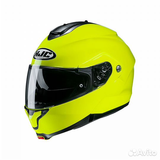 Мотошлем HJC C91 fluorescent green