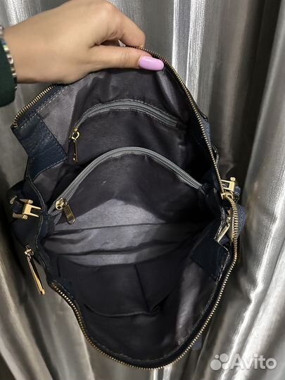 Сумка кожаная