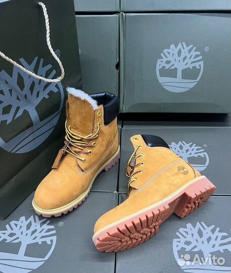 Ботинки Timberland с мехом