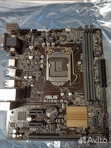 Материнская плата asus H110M-R купить в Москве | Электроника | Авито