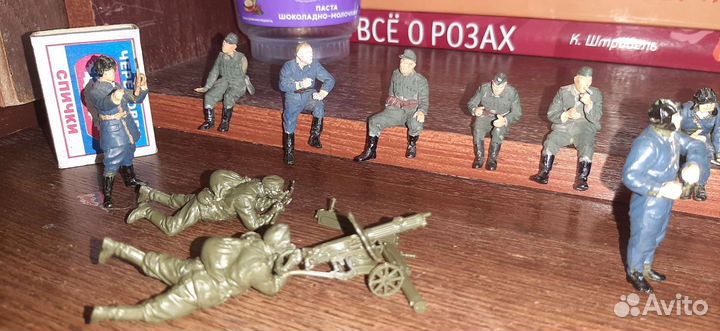 Солдатики звеза немецкие танкисты