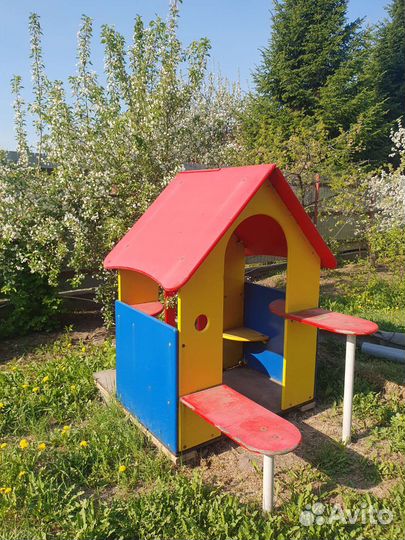 Детский игровой домик уличный бу
