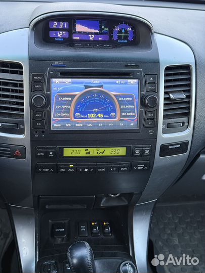 Toyota Land Cruiser Prado 4.0 AT, 2008, 240 000 км