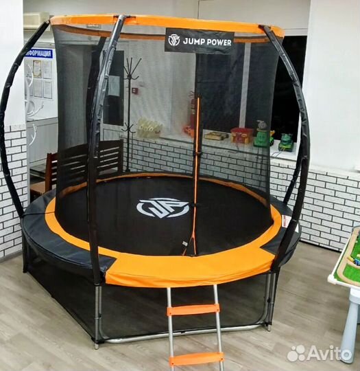Батут с сеткой