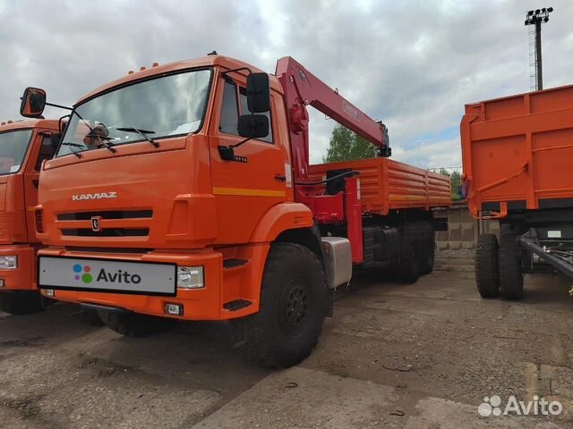 КамАЗ 43118-23027-50 с КМУ, 2023