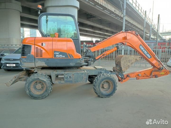 Мини-экскаватор DOOSAN DX 55W, 2022