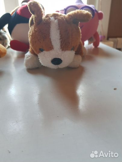 Мягкие игрушки пакетом много