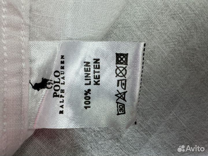 Льняная рубашка Polo Ralph Lauren