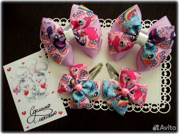 Бантики для волос