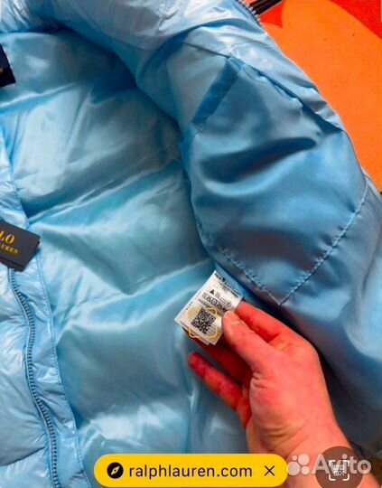 Жилетка polo ralph lauren гляцевая