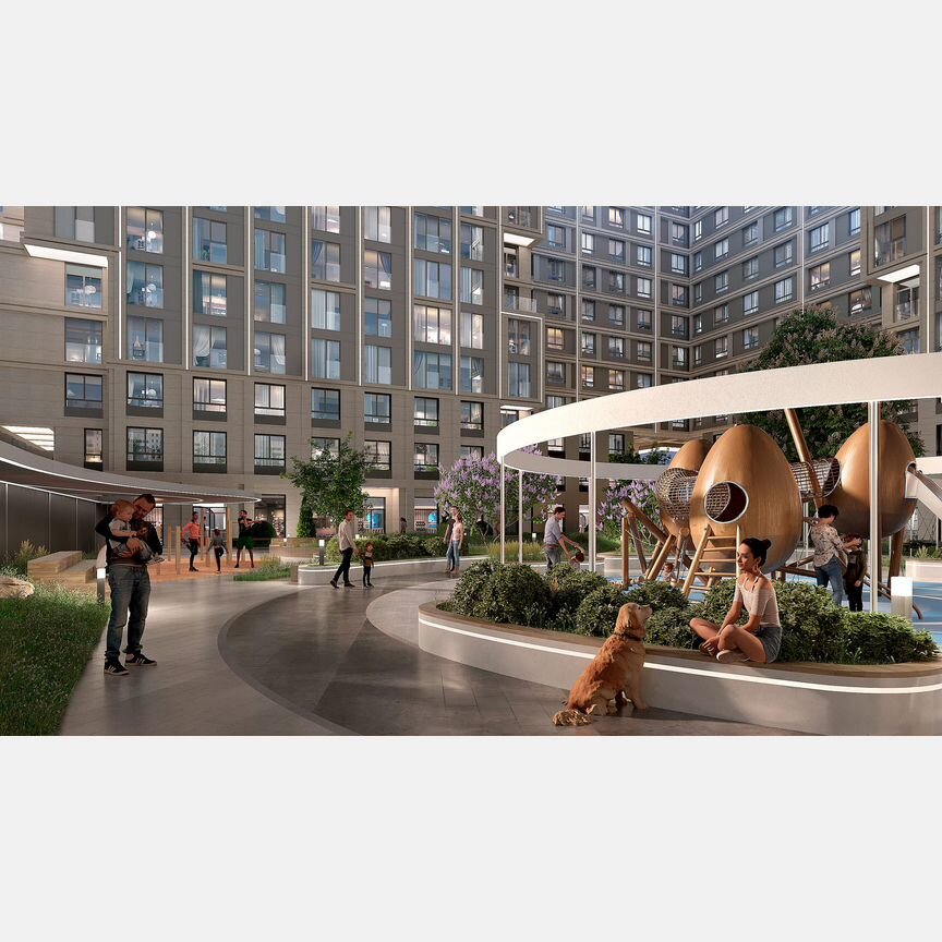 3-к. апартаменты, 67,6 м², 11/20 эт.