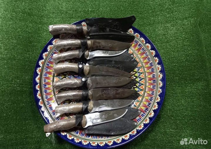 Ножи кизляpcкие с рисунком