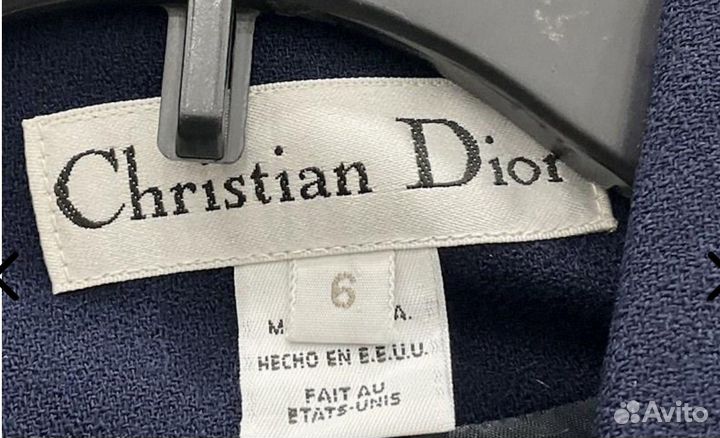 Christian Dior блейзер жакет оригинал винтаж