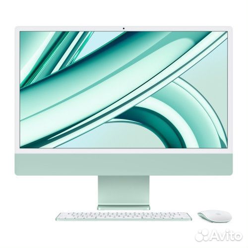 iMac 24 (M3 8C CPU/8C GPU) 8Г5, 256Г5 SSD, Green