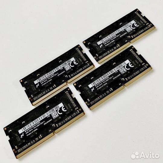 Оперативная память для ноутбука ddr4 4gb 2400 мгц