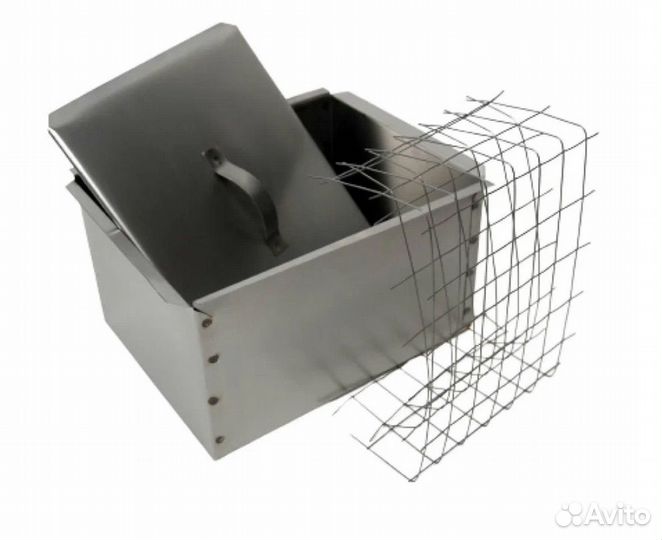 Коптильня двухярусная в коробке