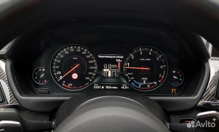 LED 6WB Проекция Приборная панель BMW F30/F32