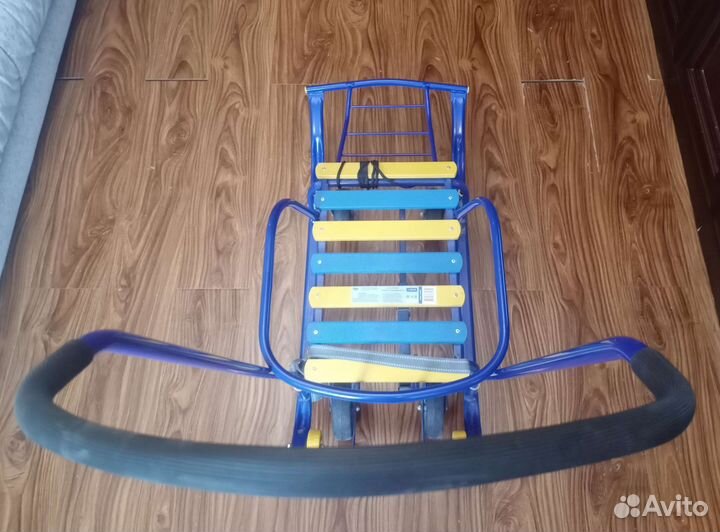 Детские санки с колесами