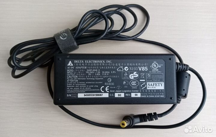 Оригинальные блоки питания для ноутбуков