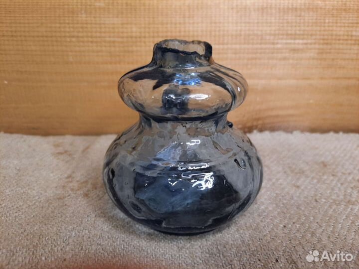 Ночничок Дутое Цветное Стекло 19в