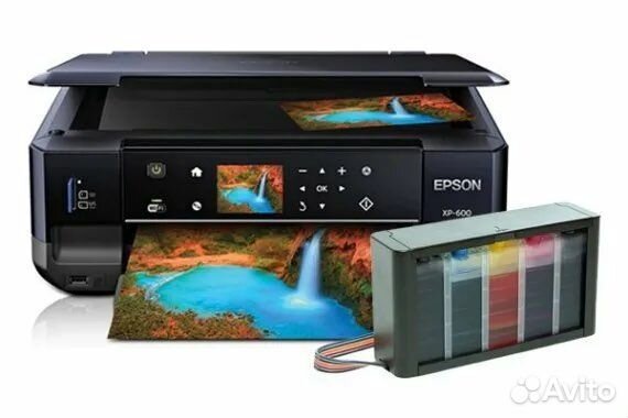 Принтер мфу Epson XP 600 цветной