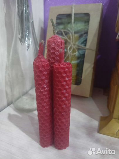 Свечи из вощины
