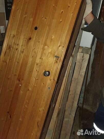 Дверь входная железная бу