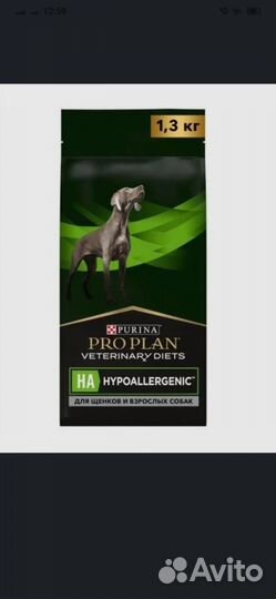 Гипоаллергенный корм для собак