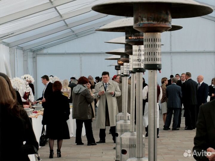 Обогреватели грибки и пирамиды (газовые)