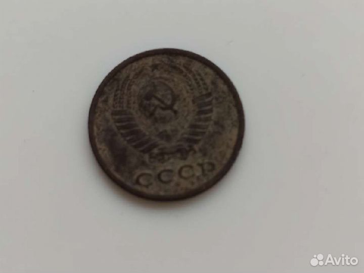 Монета 2 копейки 1971 года СССР