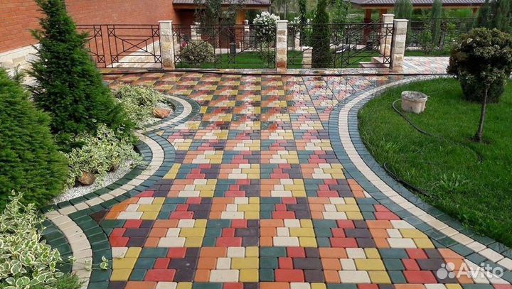 Тротуарная плитка новый город