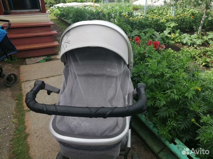 Коляска для двойни 2 в 1 Viki или погодок