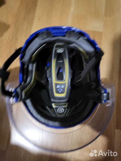 Хоккейный шлем Warrior с визором