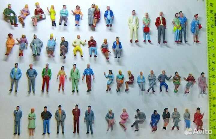 Фигурки в масштабах 1/43, 1/87,1/120,1/160